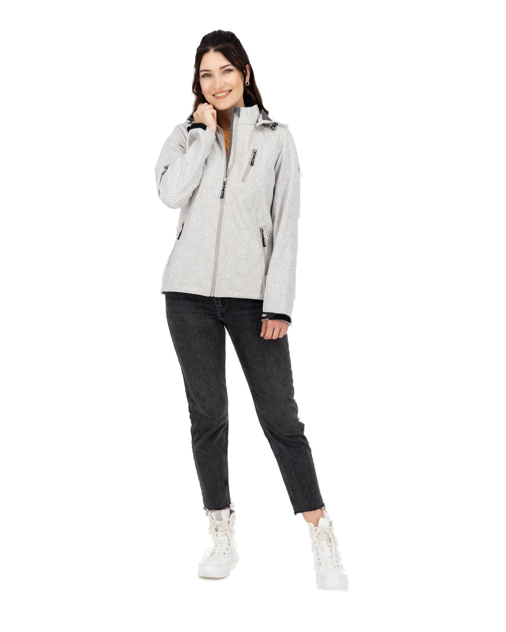 DEPROC Softshelljacke SHELBY XII Weiß