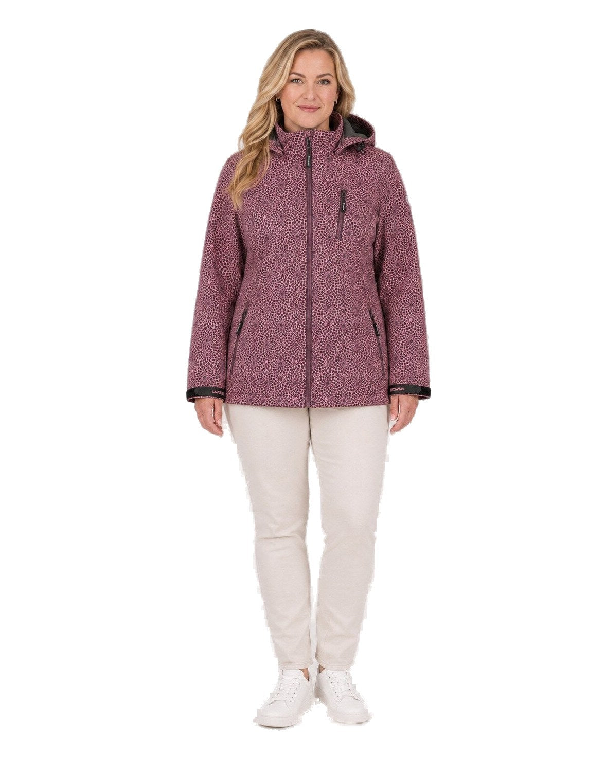 DEPROC Softshelljacke SHELBY XII Weinrot