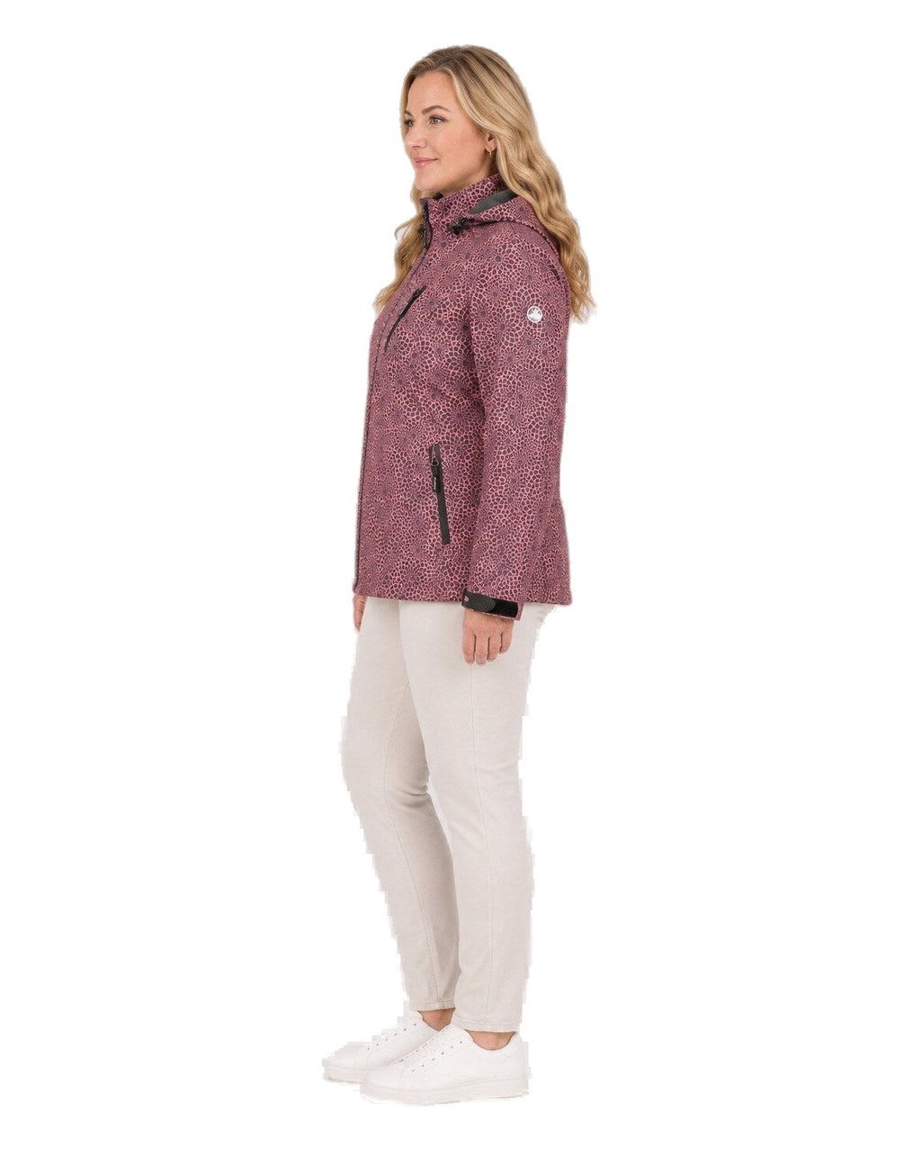 DEPROC Softshelljacke SHELBY XII Weinrot