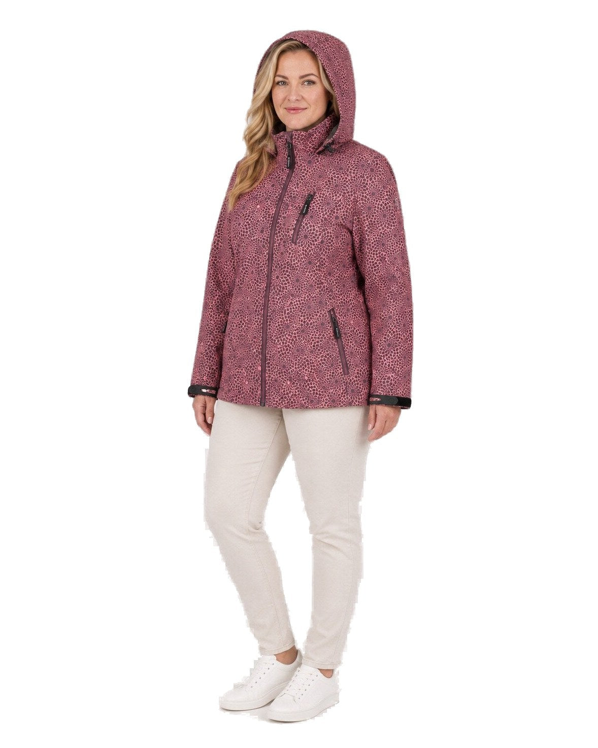 DEPROC Softshelljacke SHELBY XII Weinrot