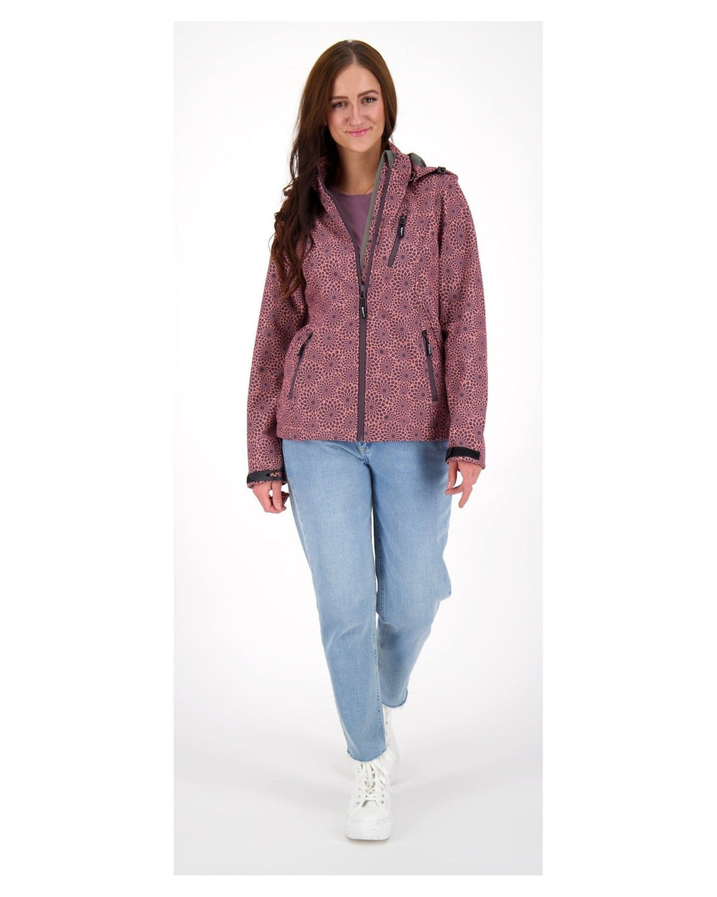 DEPROC Softshelljacke SHELBY XII Weinrot