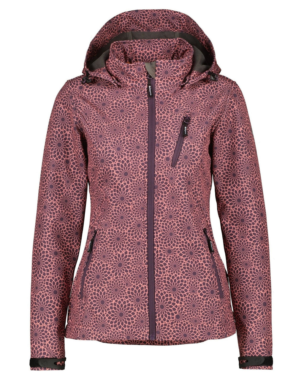 DEPROC Softshelljacke SHELBY XII Weinrot