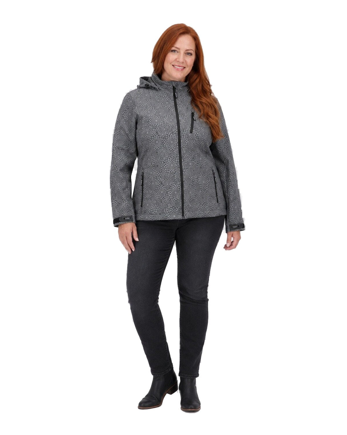 DEPROC Softshelljacke SHELBY XII Black Print