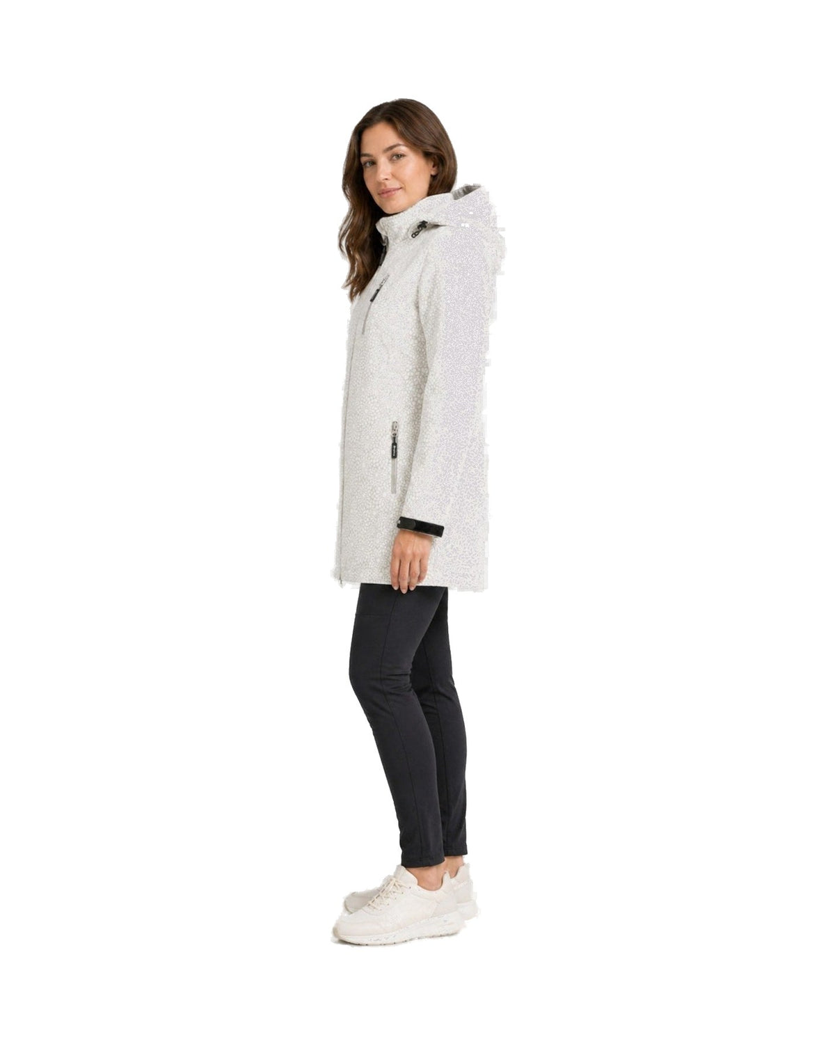 DEPROC Softshellmantel SHELBY X LONG WMN Weiß