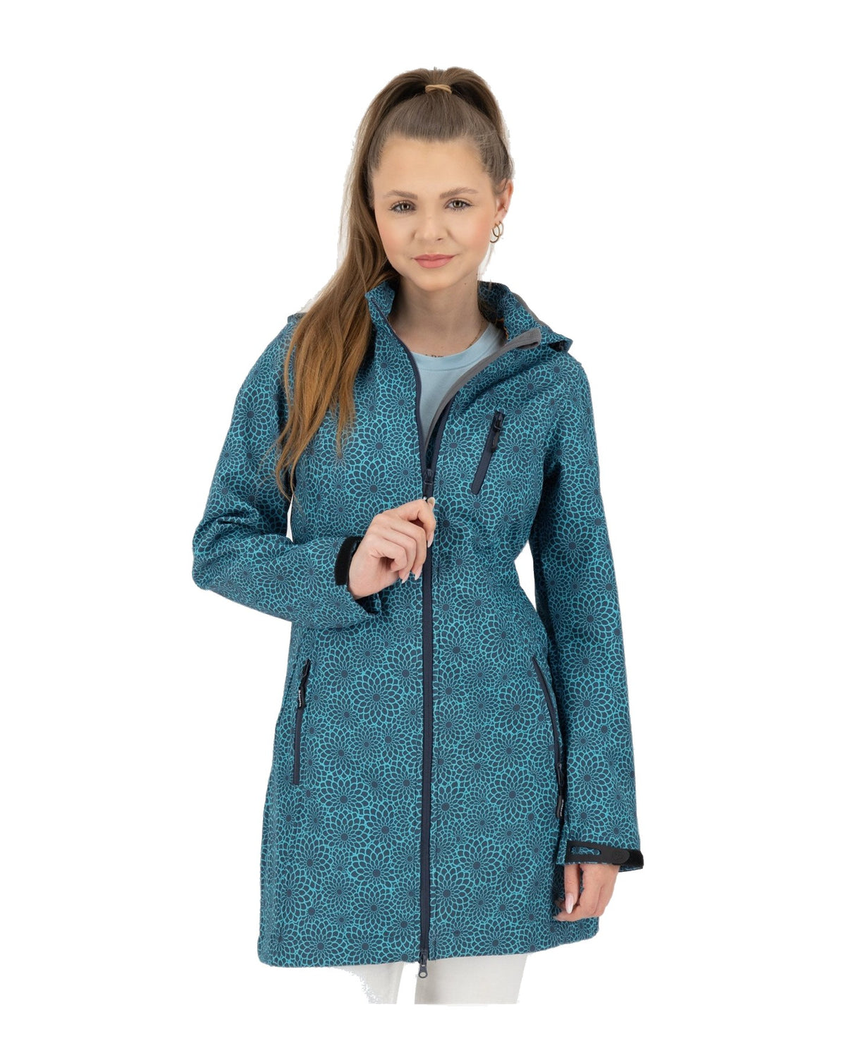 DEPROC Softshellmantel SHELBY X LONG WMN Navy