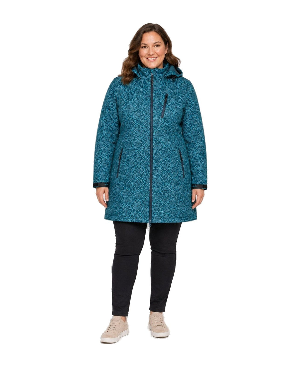 DEPROC Softshellmantel SHELBY X LONG WMN Navy
