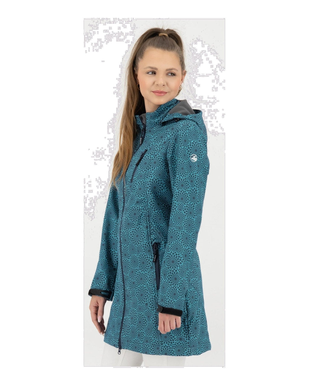 DEPROC Softshellmantel SHELBY X LONG WMN Navy
