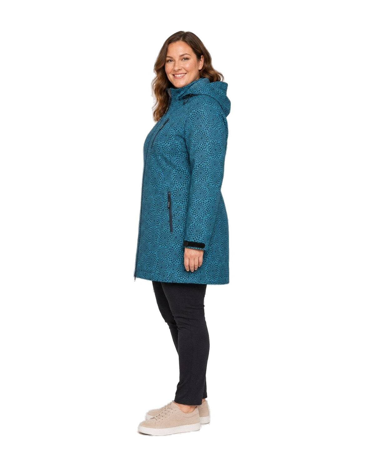 DEPROC Softshellmantel SHELBY X LONG WMN Navy