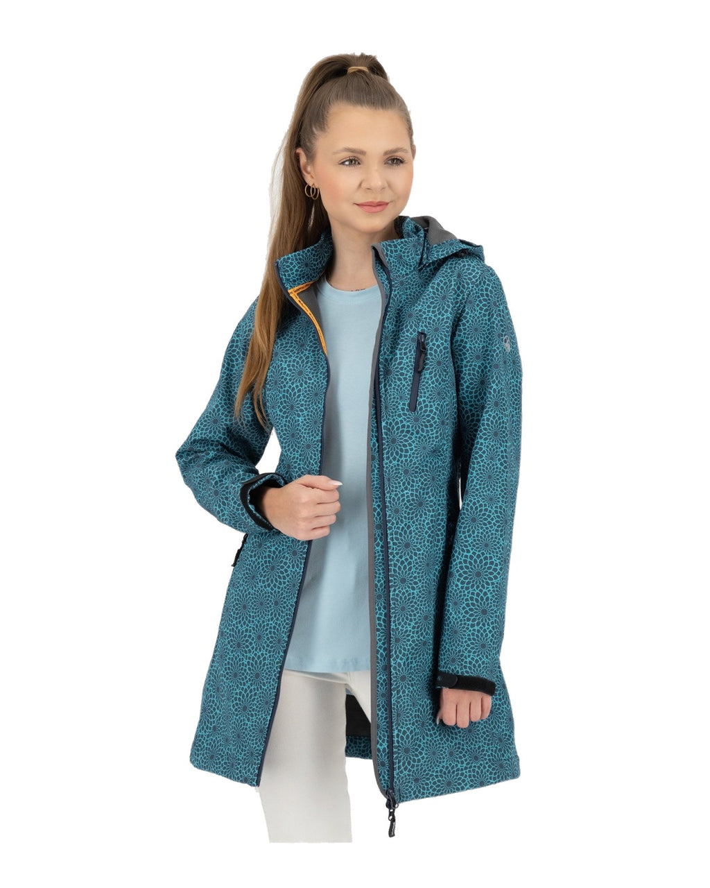 DEPROC Softshellmantel SHELBY X LONG WMN Navy