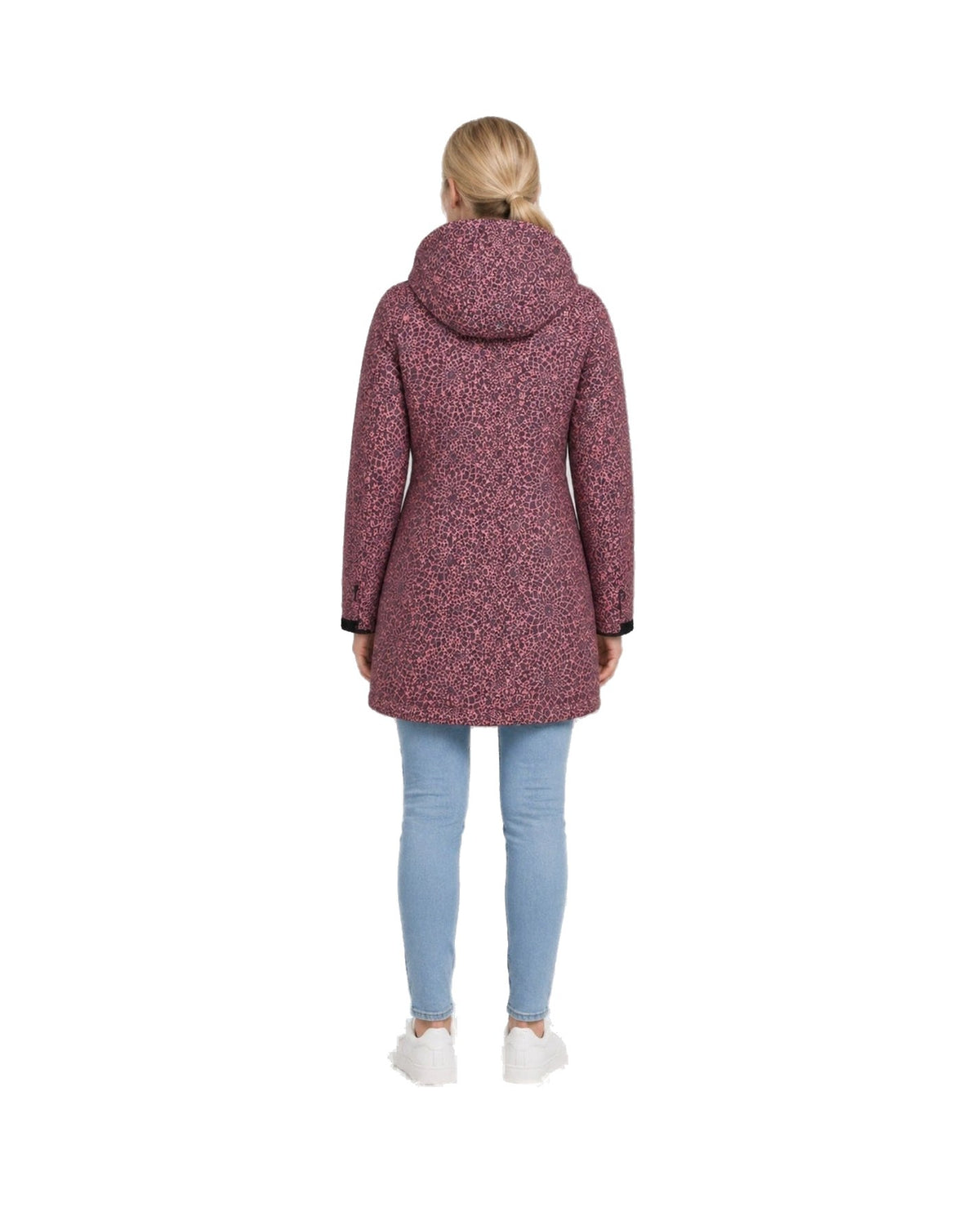 DEPROC Softshellmantel SHELBY X LONG WMN Weinrot