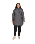 DEPROC Softshellmantel SHELBY X LONG WMN Schwarz