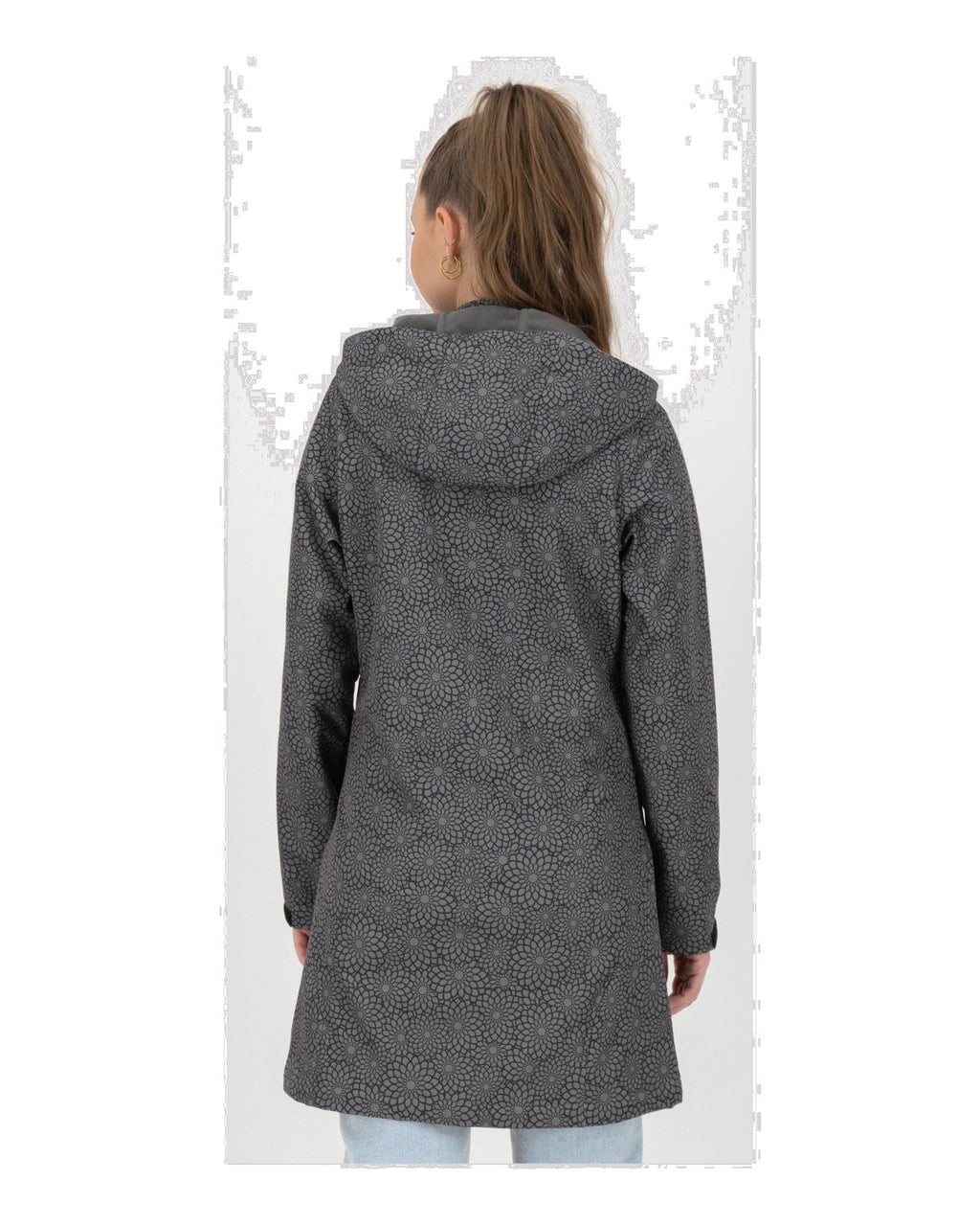 DEPROC Softshellmantel SHELBY X LONG WMN Schwarz