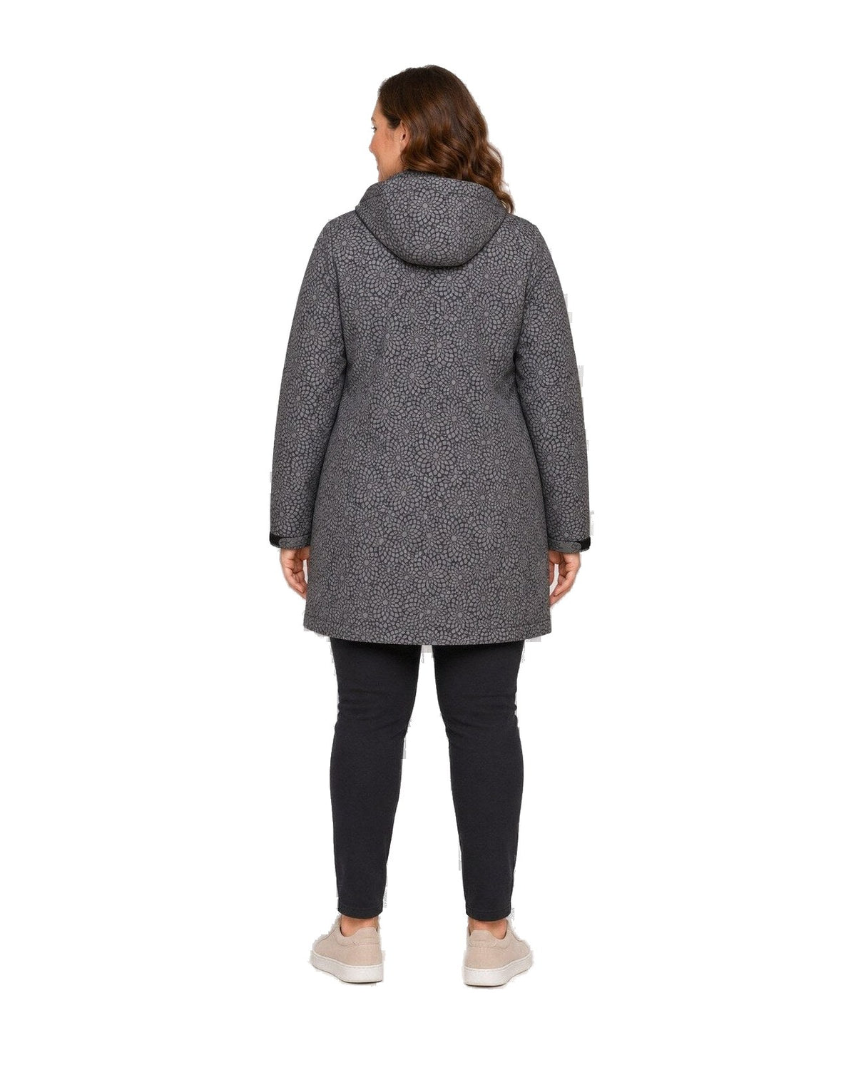 DEPROC Softshellmantel SHELBY X LONG WMN Schwarz