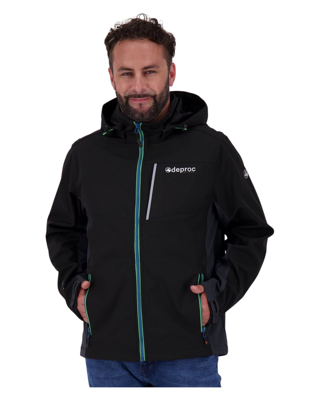 DEPROC Softshelljacke NUNAVUT MEN Schwarz