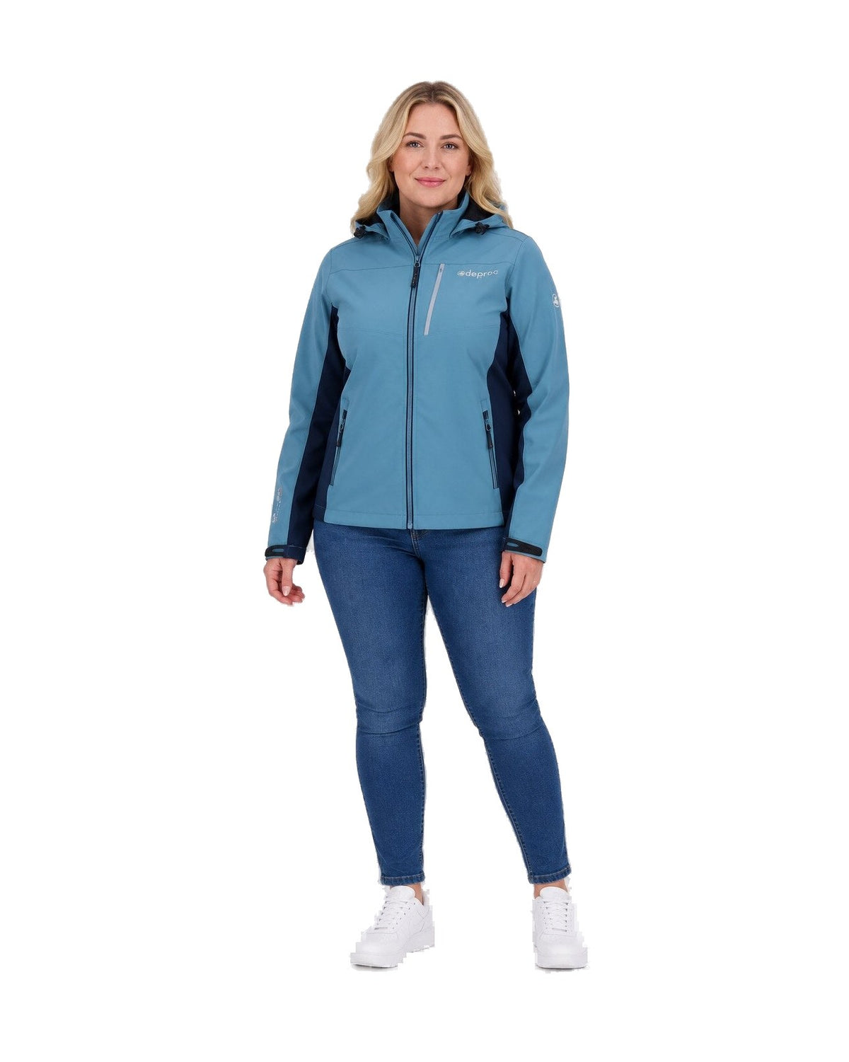 DEPROC Softshell NUNAVUT WOMEN Hellblau