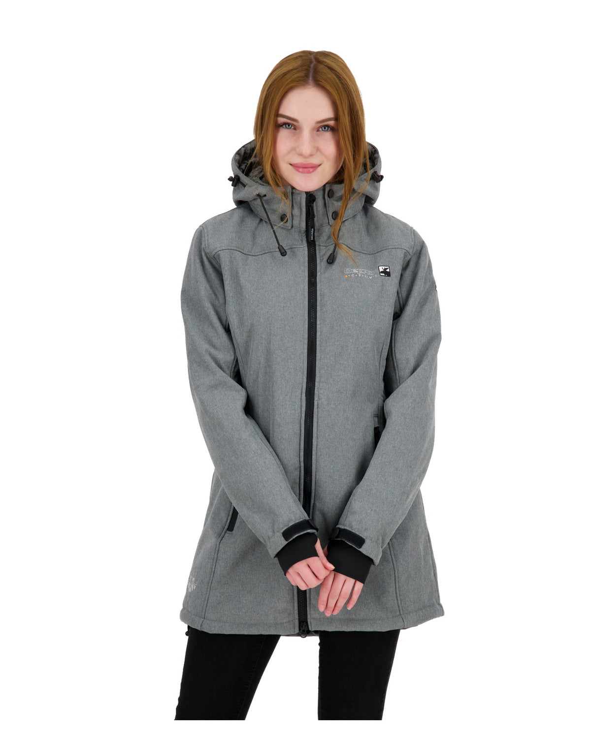 DEPROC Softshellmantel KEELE PEAK Hellgrau