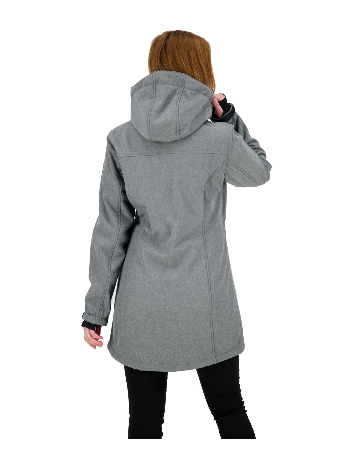 DEPROC Softshellmantel KEELE PEAK Hellgrau