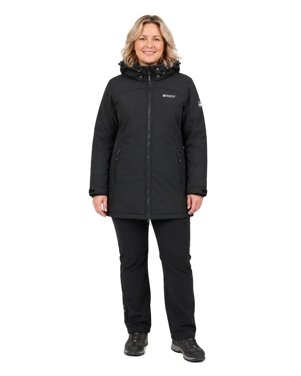 DEPROC Softshellmantel KEELE PEAK Schwarz