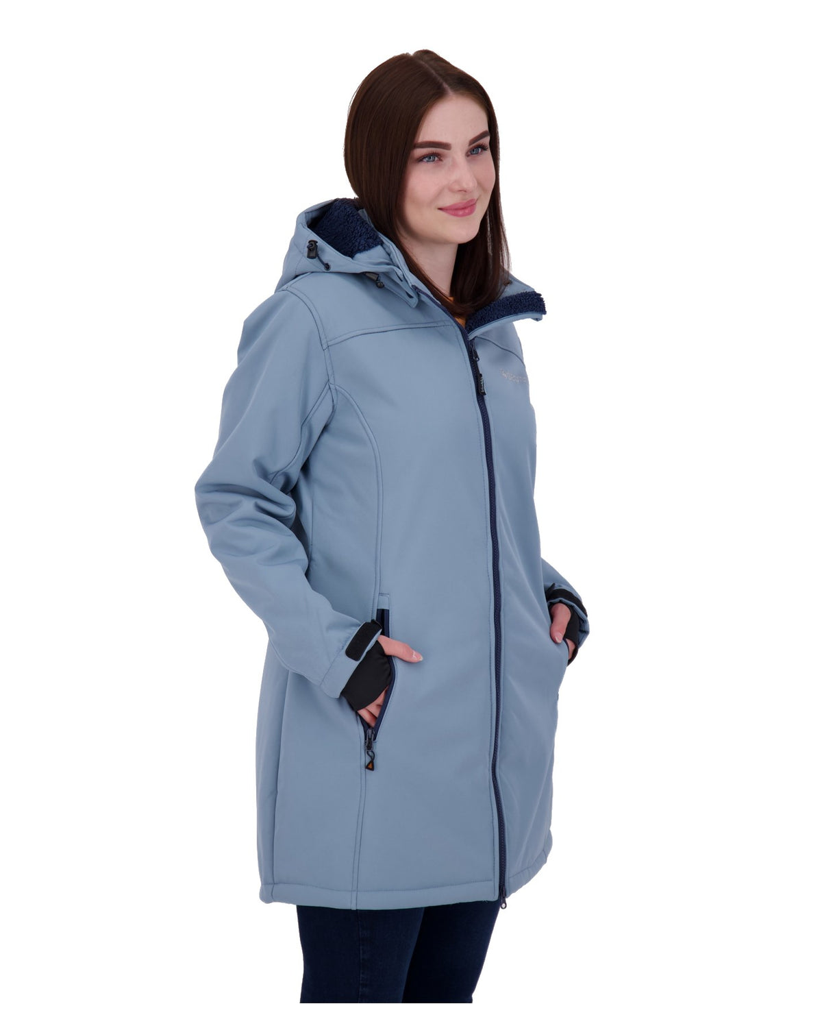 DEPROC Softshellmantel KEELE PEAK Hellblau