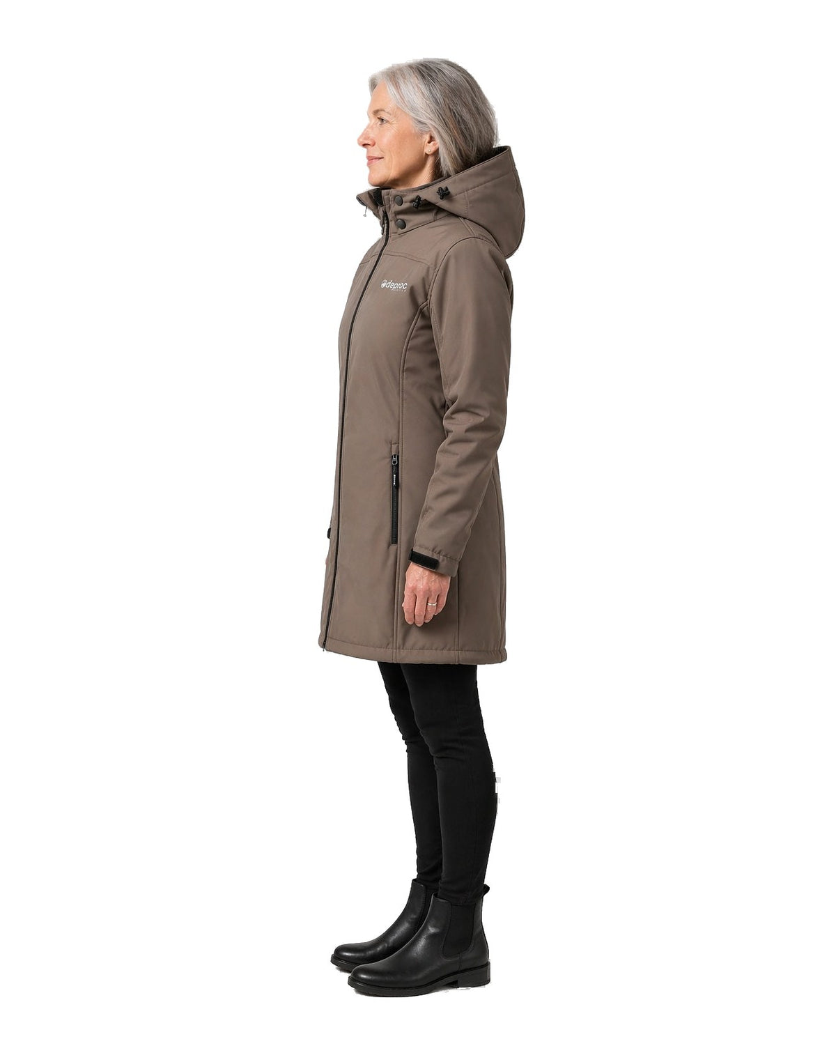 DEPROC Softshellmantel KEELE PEAK Coffeebrown