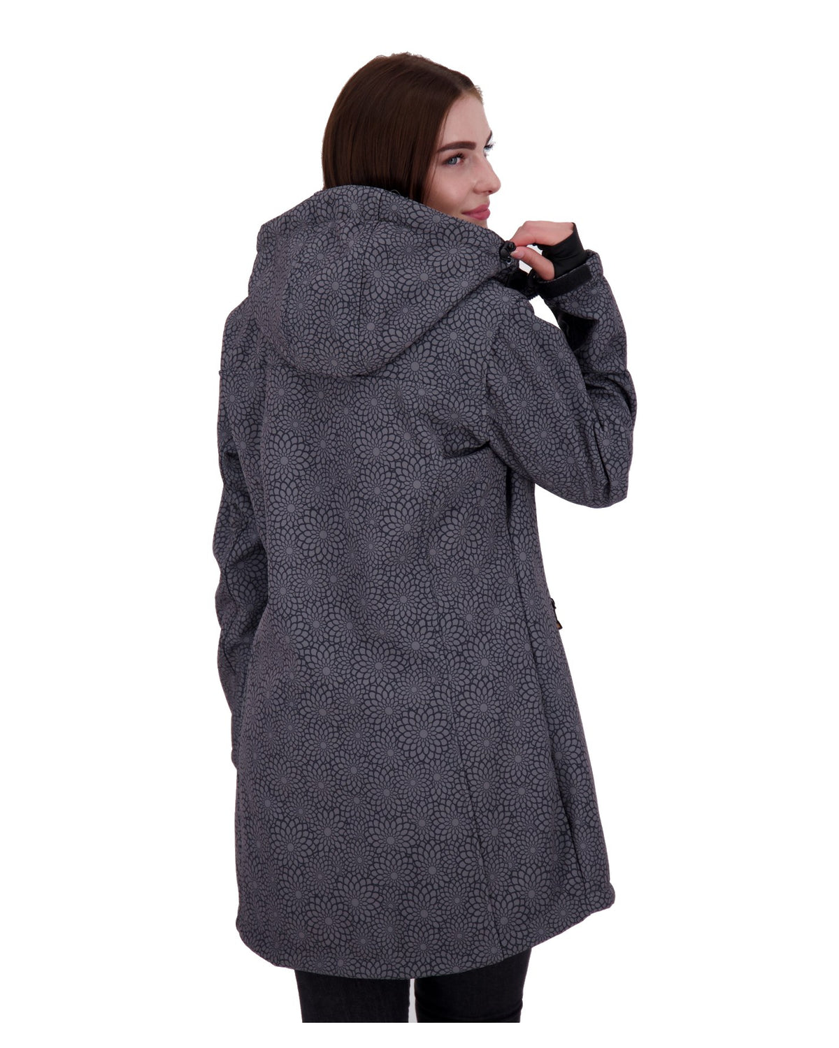 DEPROC Softshellmantel KEELE PEAK Black Print