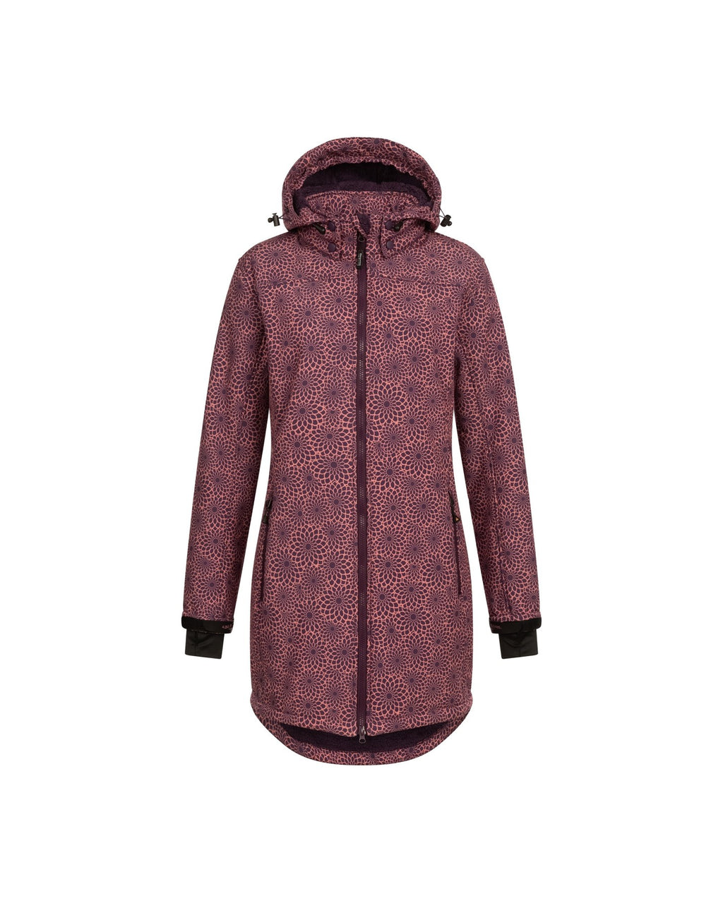 DEPROC Softshellmantel KEELE PEAK Bordeaux