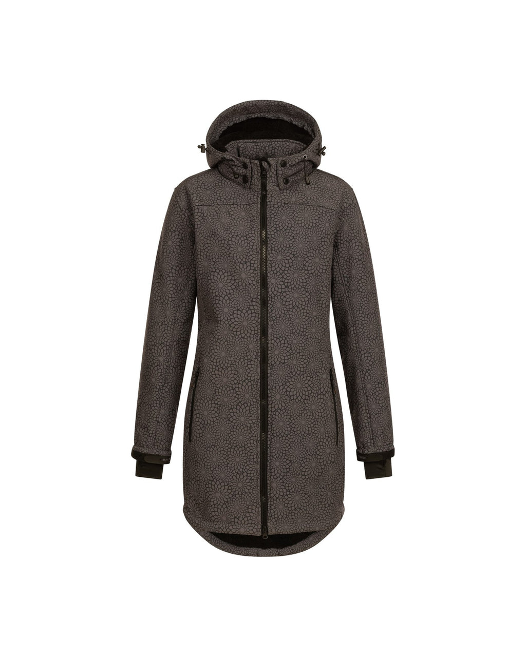 DEPROC Softshellmantel KEELE PEAK Black Print
