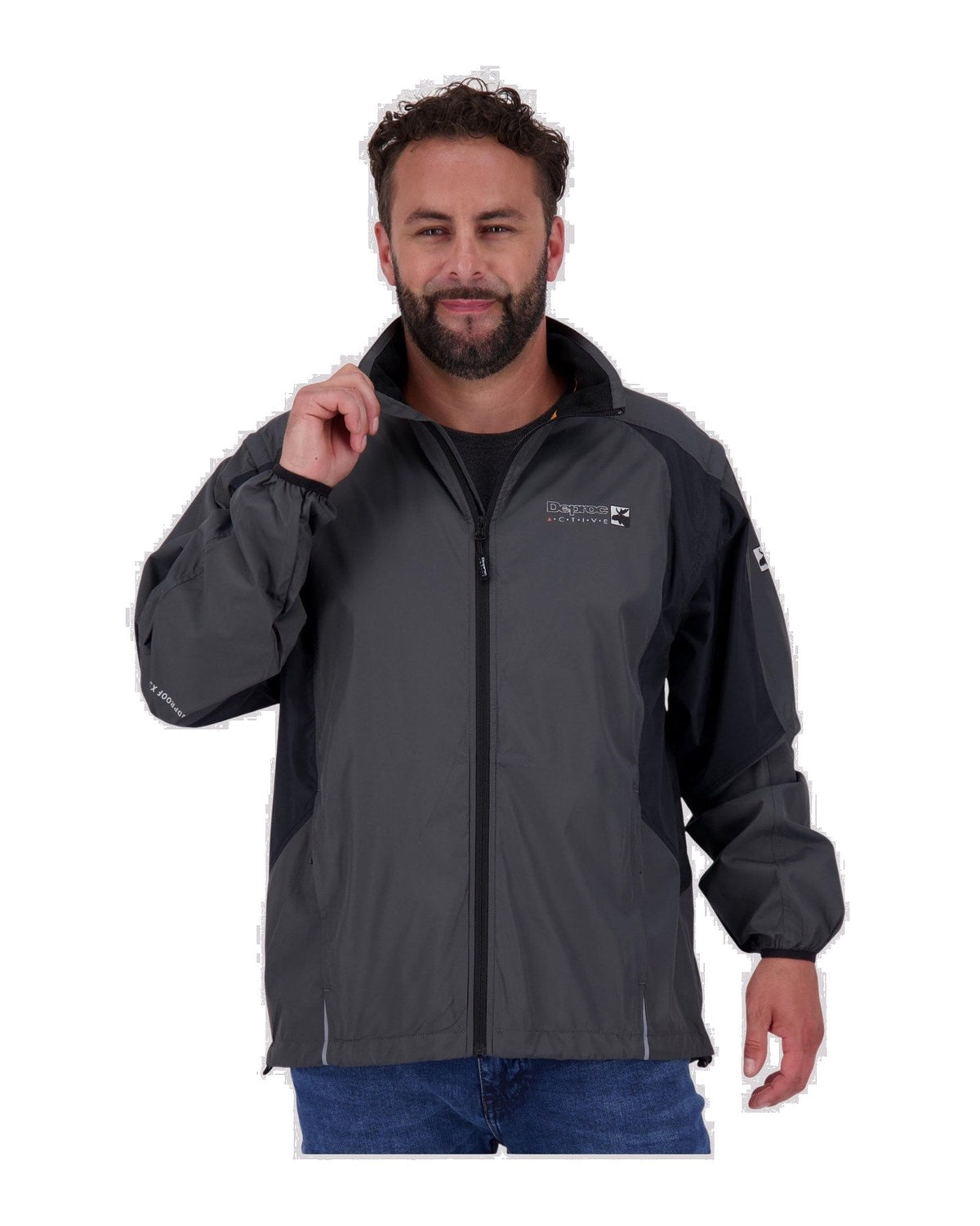 DEPROC Multifunktionsjacke HAMTON Anthrazit