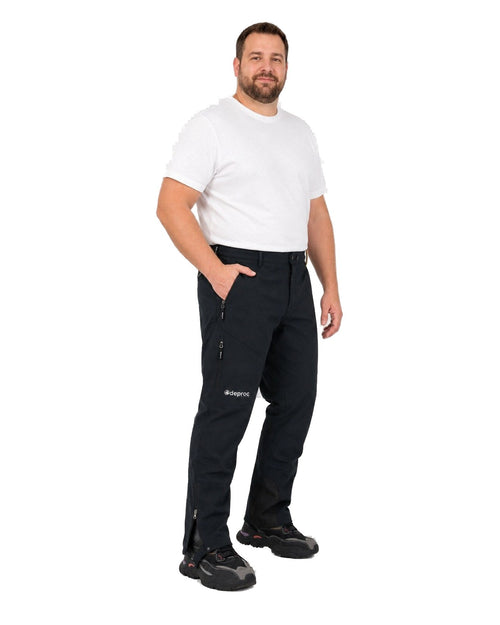 DEPROC Softshellhose STERLING SKI MEN Schwarz