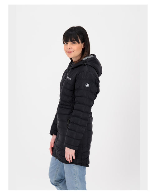 DEPROC Steppmantel GILMOUR WOMEN CLASSIC LONG Anthrazit