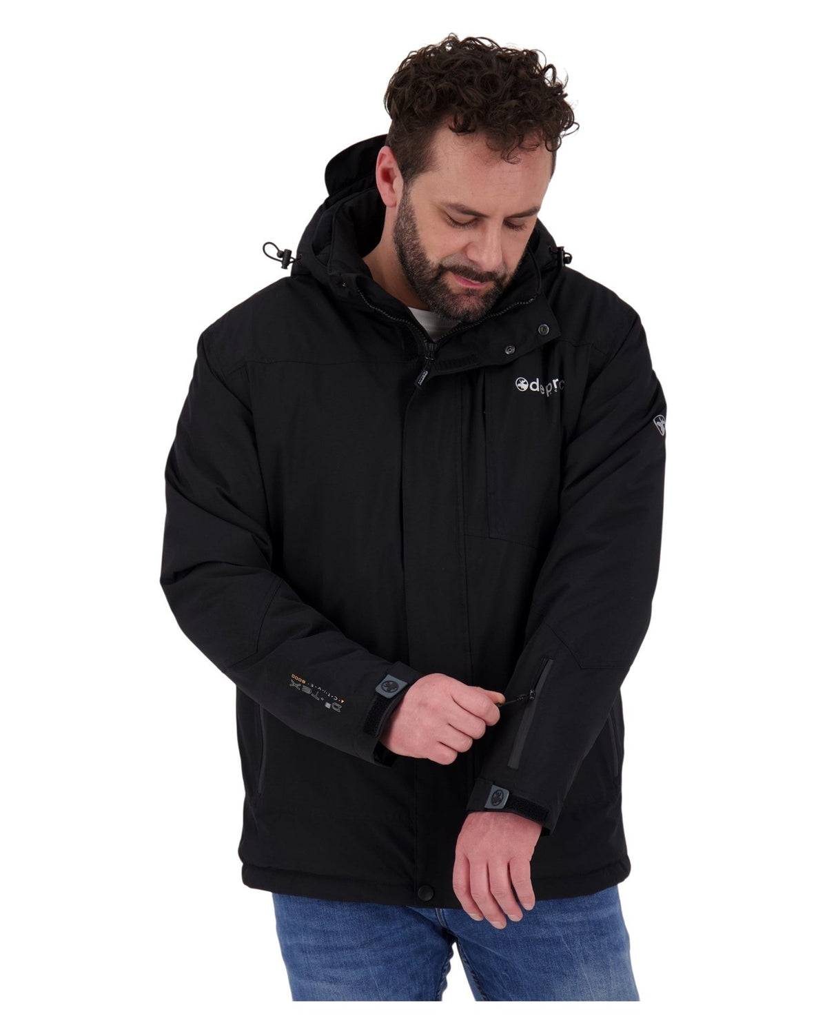 DEPROC Skijacke MONTREAL MEN Schwarz