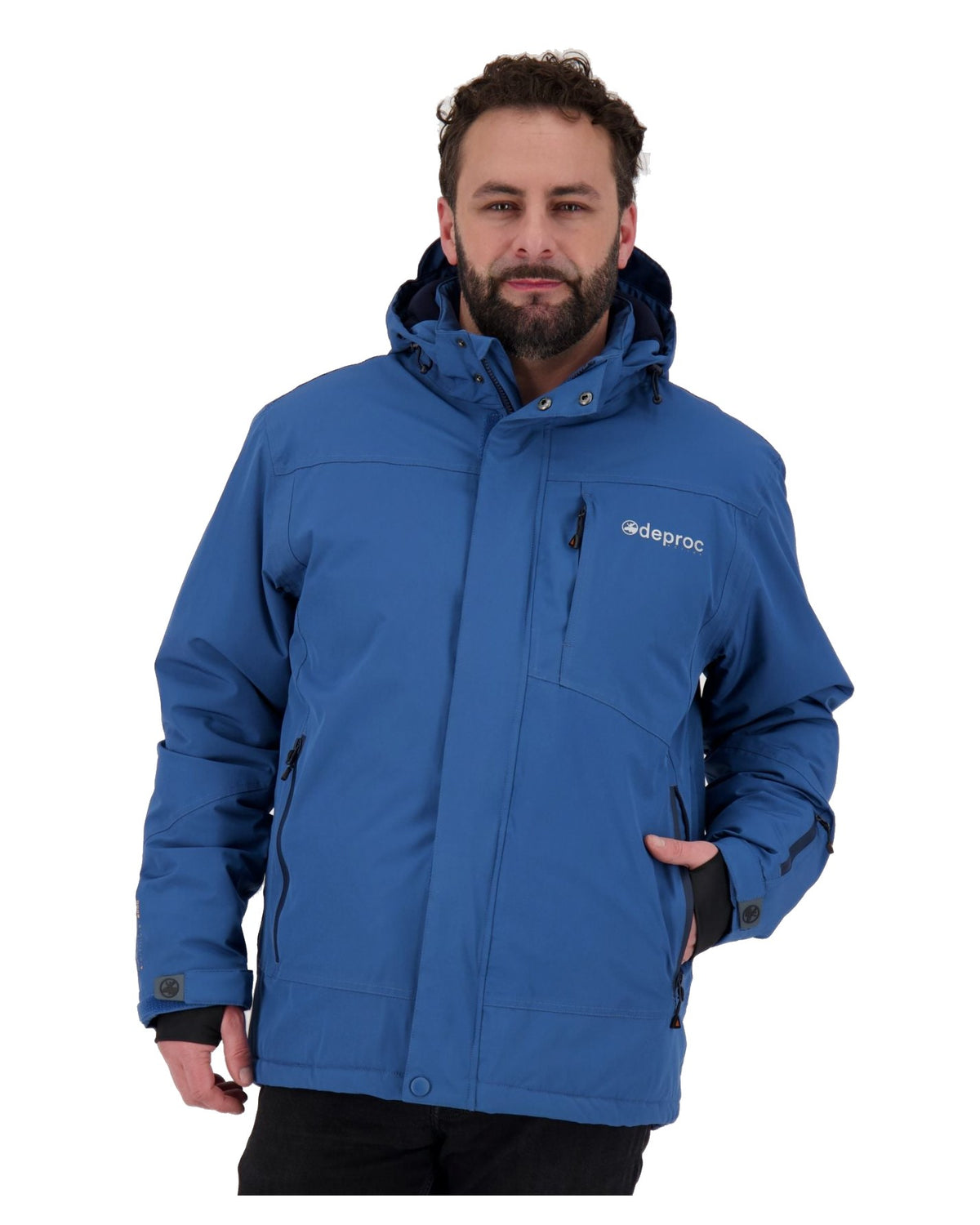 DEPROC Skijacke MONTREAL MEN Bali blau