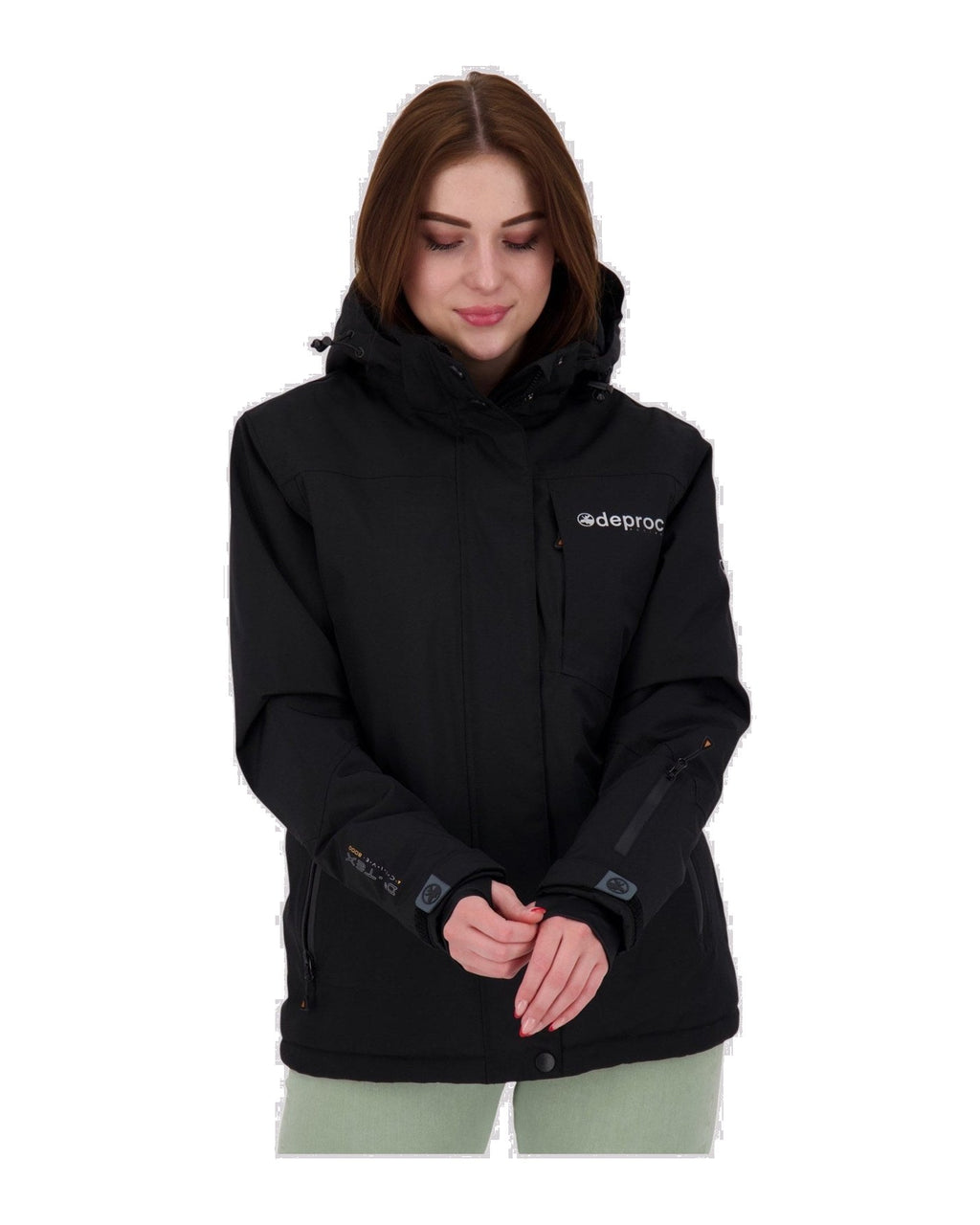 DEPROC Winterjacke Skijacke MONTREAL Schwarz
