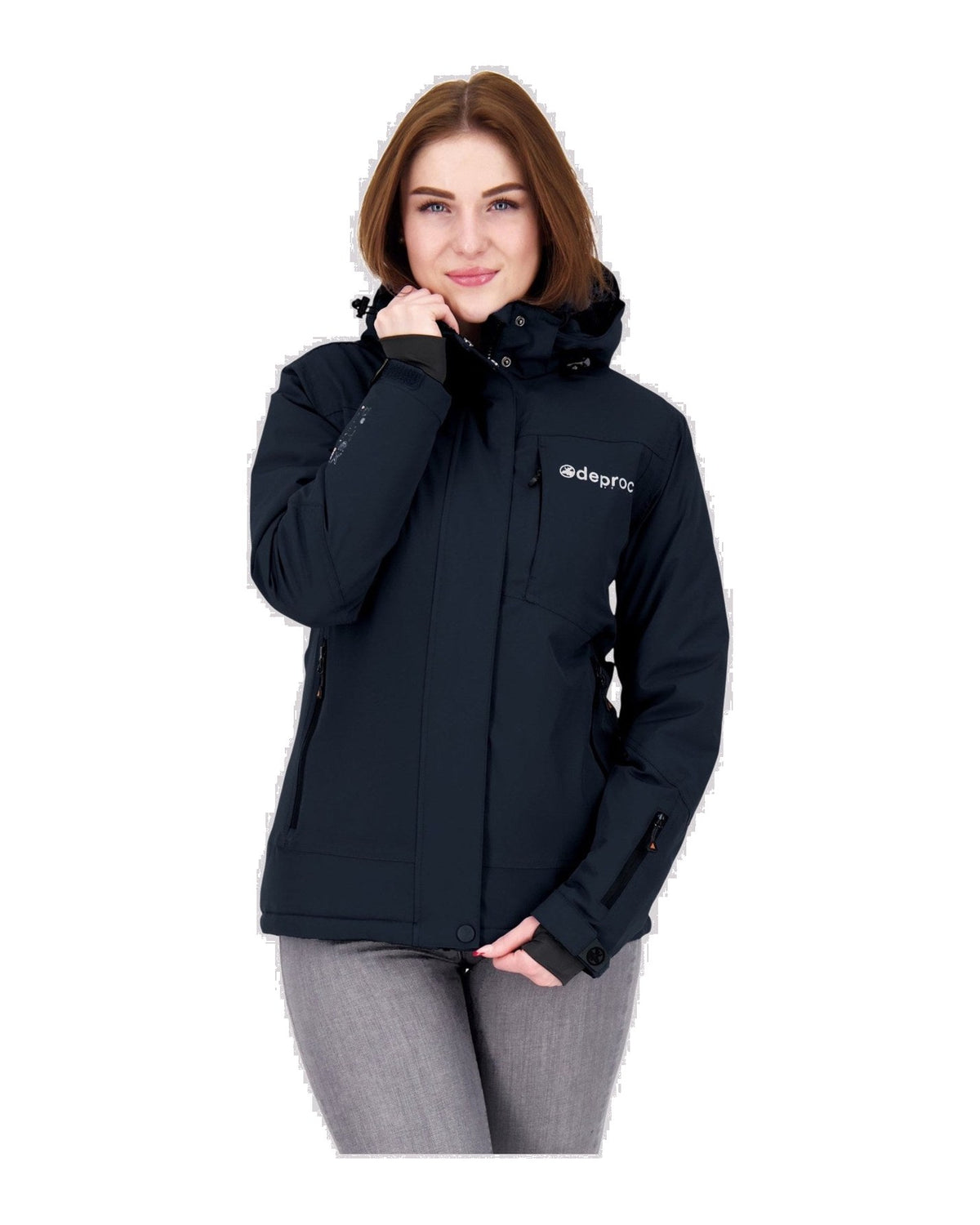 DEPROC Winterjacke Skijacke MONTREAL Dark Navy