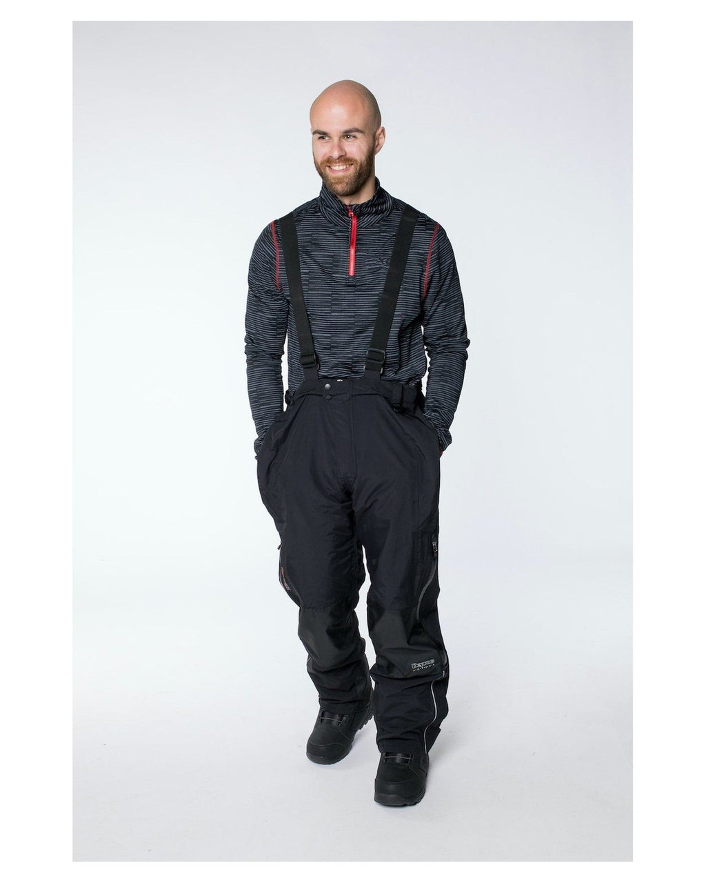 DEPROC Skihose SPITZBERGEN II Schwarz