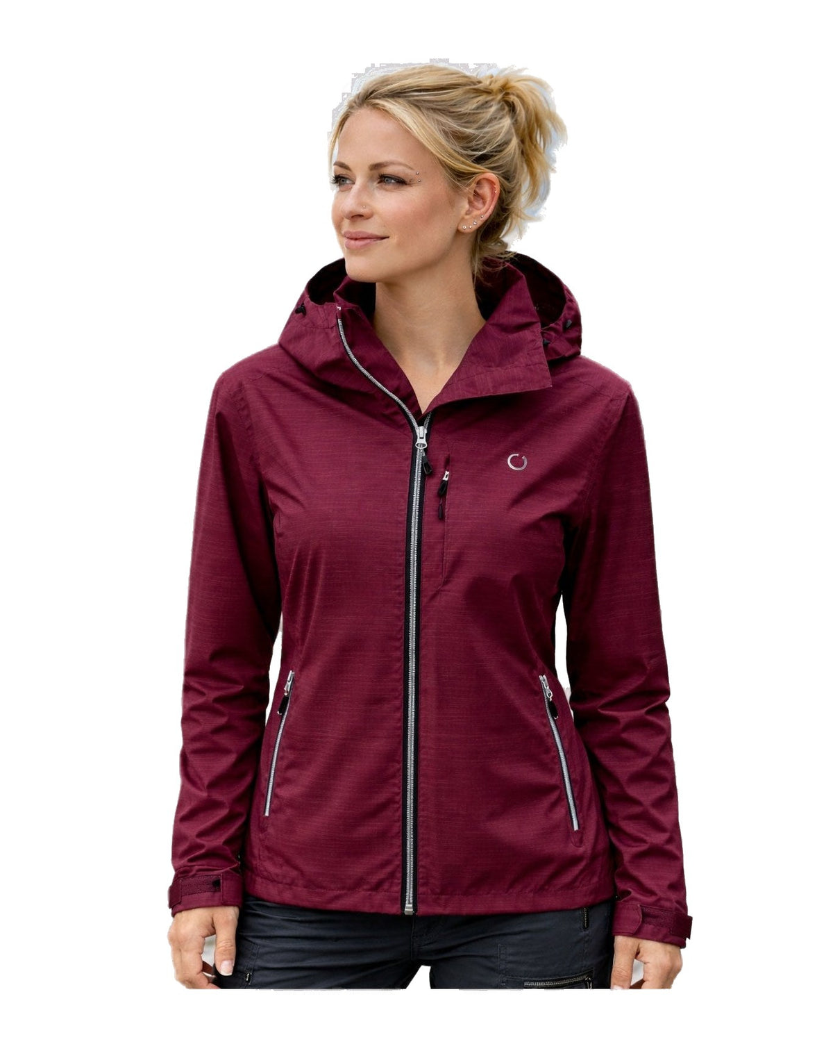 LPO Outdoorjacke KIARA Weinrot