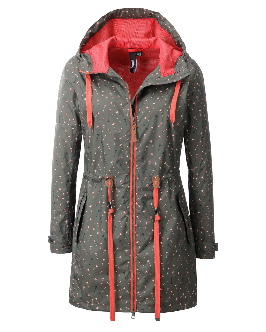 LPO Regenmantel VIVIANE Dark green