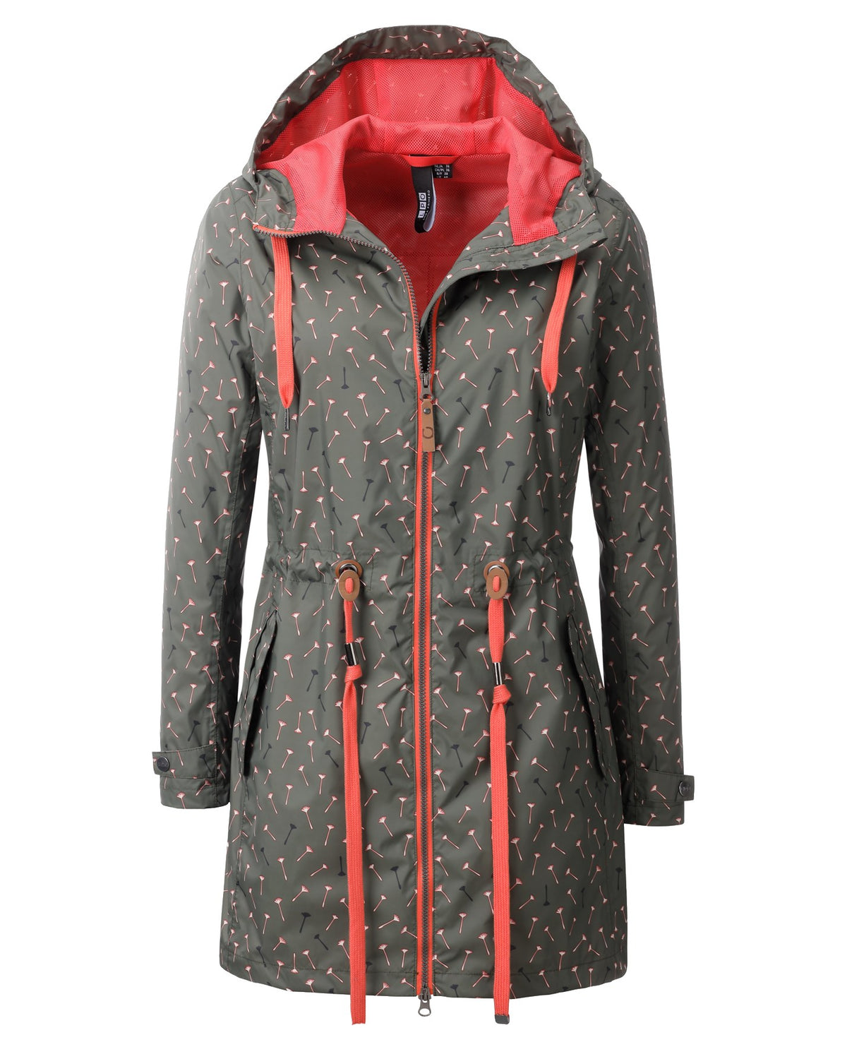 LPO Regenmantel VIVIANE Dark green