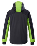 KILLTEC Skijacke KSW 465 MN Anthrazit/schwarz/apfel