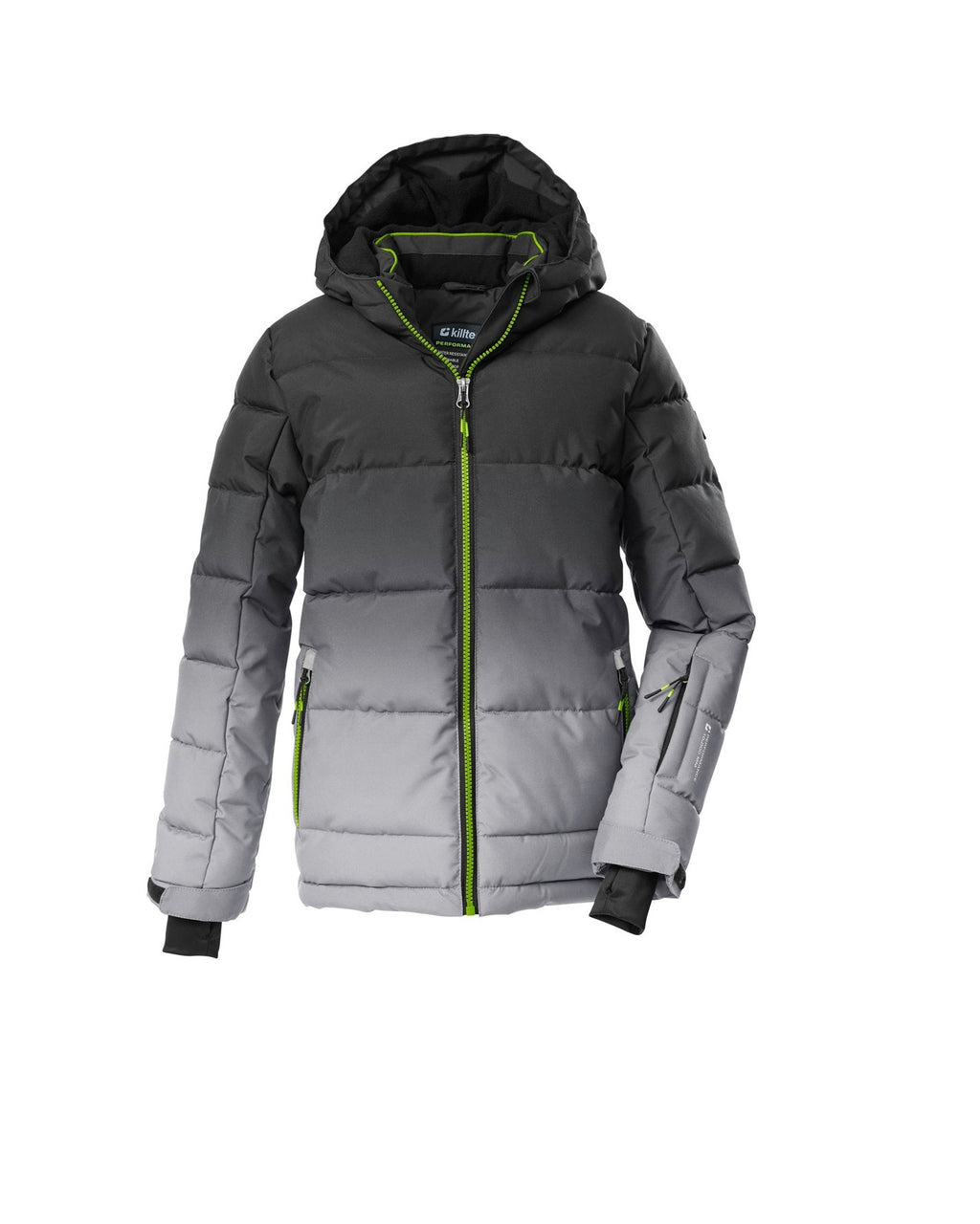 Killtec Jungen Ski-Steppjacke KSW 382 Kräftiges grau