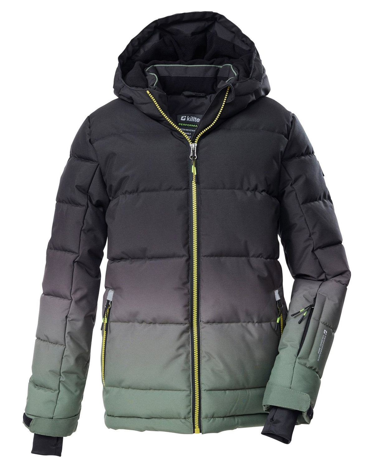 Killtec Jungen Ski-Steppjacke KSW 382 Oliv