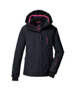Killtec Mädchen Skijacke KSW 205 Schwarz blau
