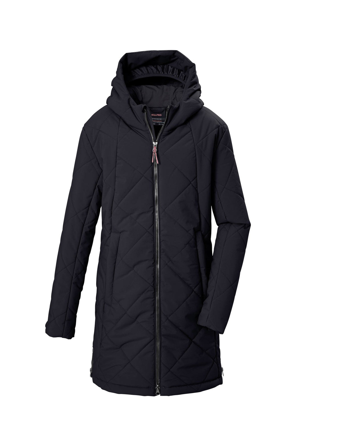 Killtec Mädchen Steppmantel KOW 152 Schwarz blau