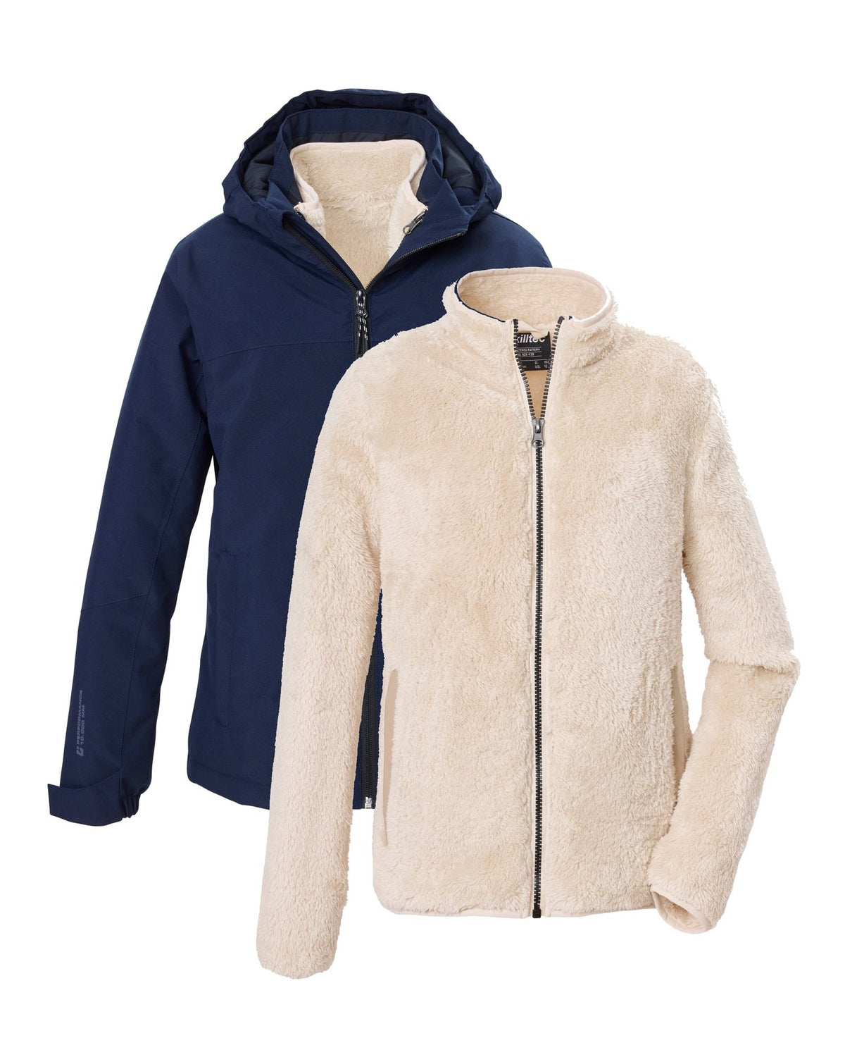 Killtec Mädchen 3in1-Jacke KOW 167 Dunkelnavy