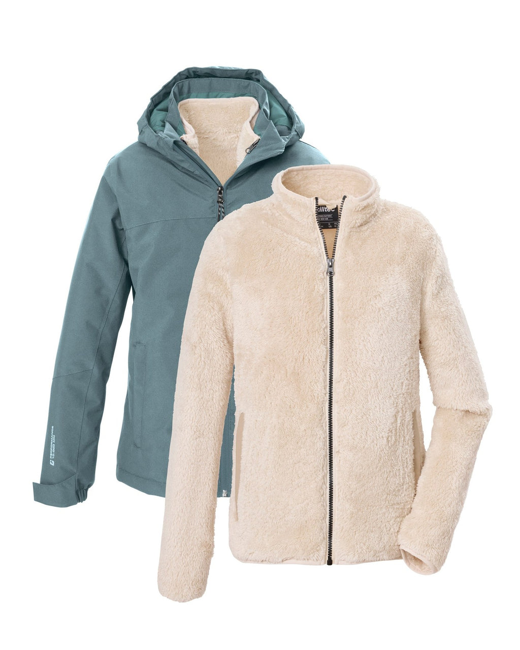 Killtec Mädchen 3in1-Jacke KOW 167 Nordatlantik