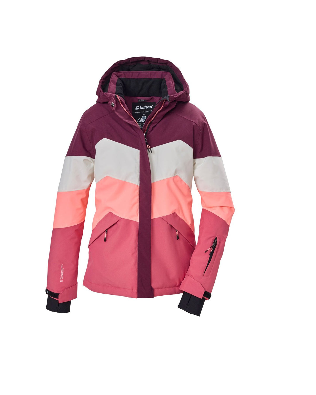 Killtec Mädchen Skijacke KSW 188 Cranberry