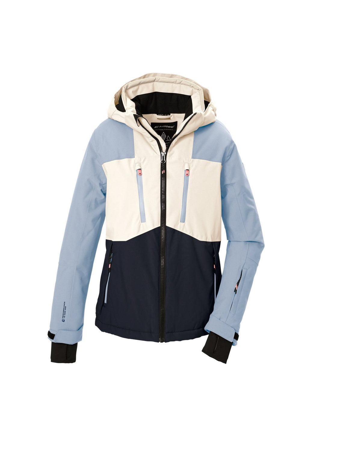 Killtec Mädchen Skijacke KSW 191 Hell denim