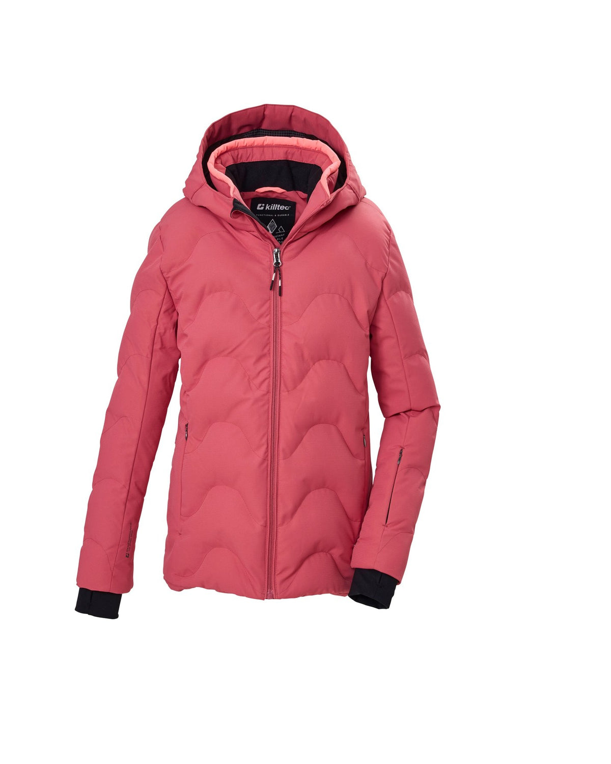 Killtec Mädchen Ski-Steppjacke KSW 194 Holly berry