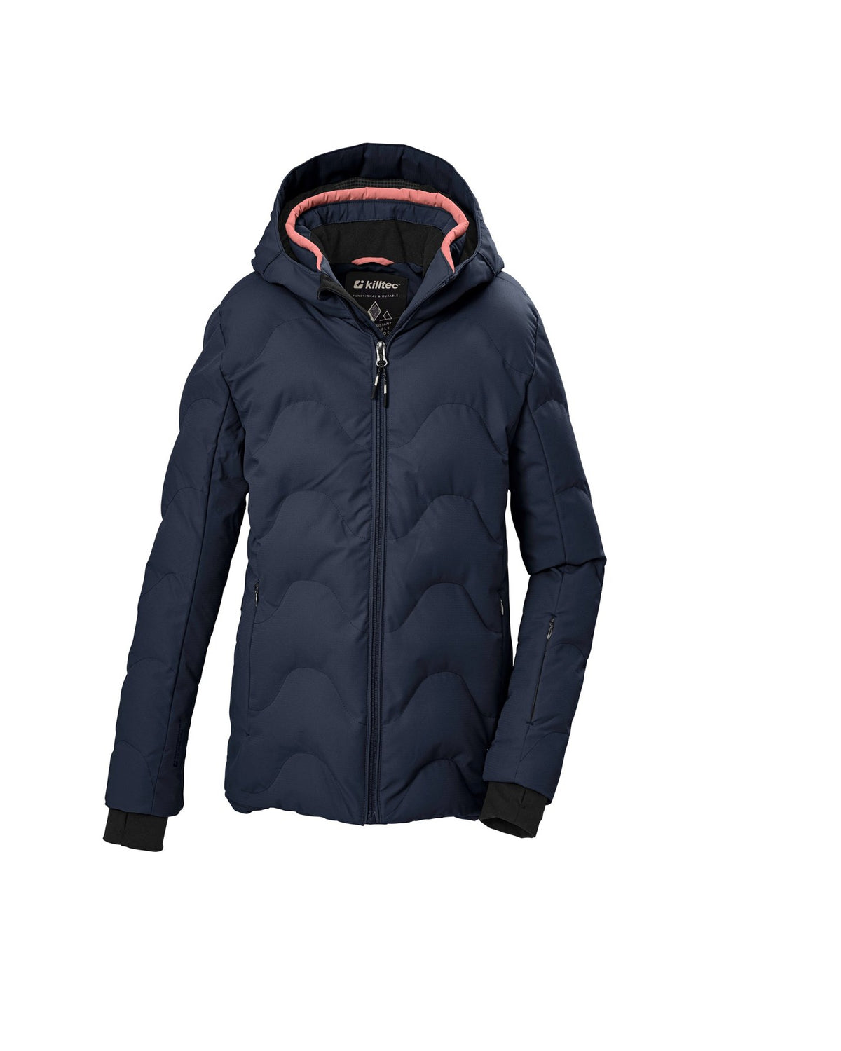 Killtec Mädchen Ski-Steppjacke KSW 194 Dunkelnavy
