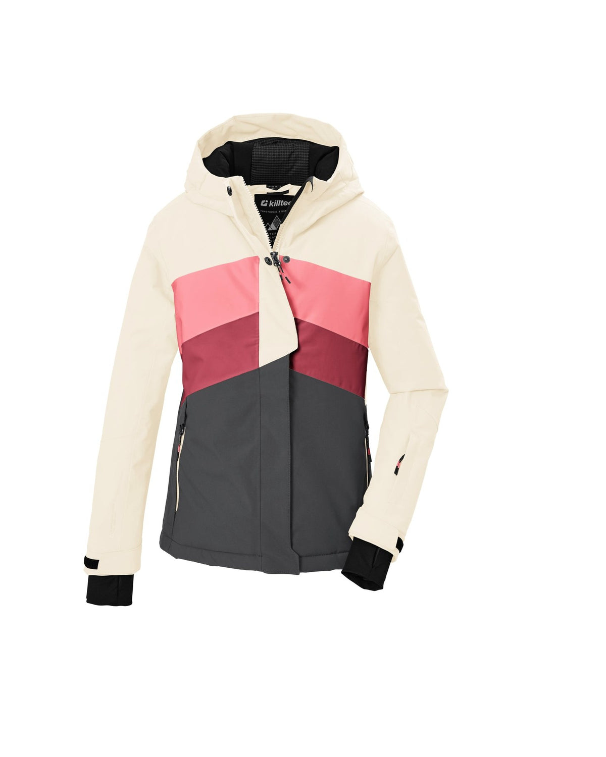 Killtec Mädchen Skijacke KSW 196 Dunkel stahl